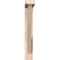 Ekena Millwork Traditional Block Smooth Bracket w/ Offset Brace, Douglas Fir, 3 1/2"W x 24"D x 24"H BKT0402X24X24TRA05SDF - alternate 3